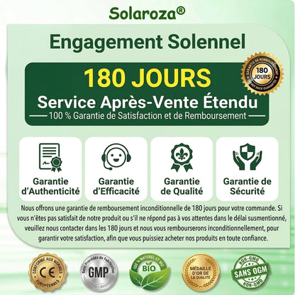 Certifié CE & Certifié BPF | 👑Patch avancé à nano-micro-aiguilles 15-EN-1 Solaroza® au Moringa & Berbérine | Prouvé scientifiquement | Formule 10-en-1 | Résultats en 5 jours 🌿