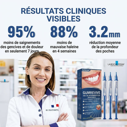 🦷⚡Solaroza® Gel Réparateur Parodontal – Régénération des Gencives