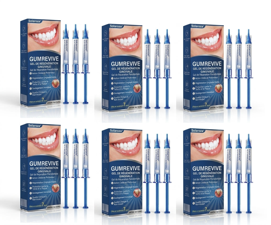 🦷⚡Solaroza® Gel Réparateur Parodontal – Régénération des Gencives