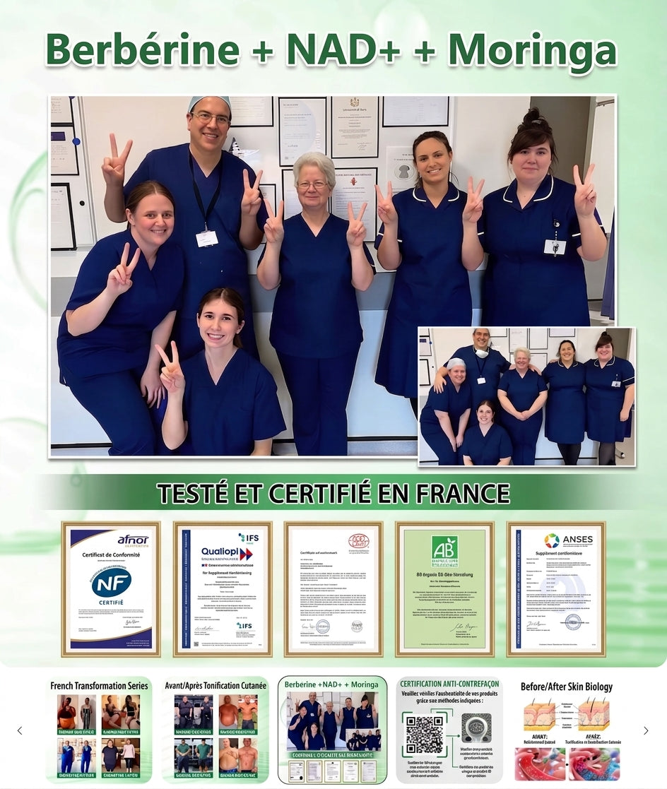 Certifié CE & Certifié BPF | 👑Patch avancé à nano-micro-aiguilles 15-EN-1 Solaroza® au Moringa & Berbérine | Prouvé scientifiquement | Formule 10-en-1 | Résultats en 5 jours 🌿