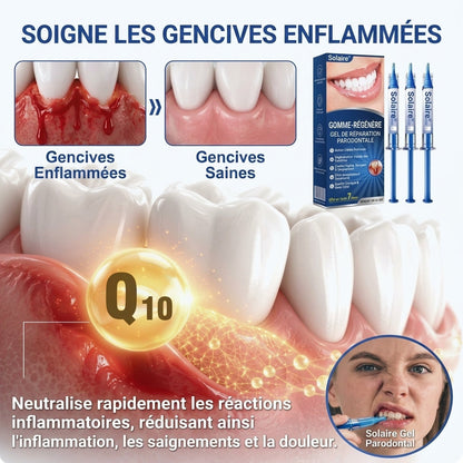 🦷⚡Solaroza® Gel Réparateur Parodontal – Régénération des Gencives