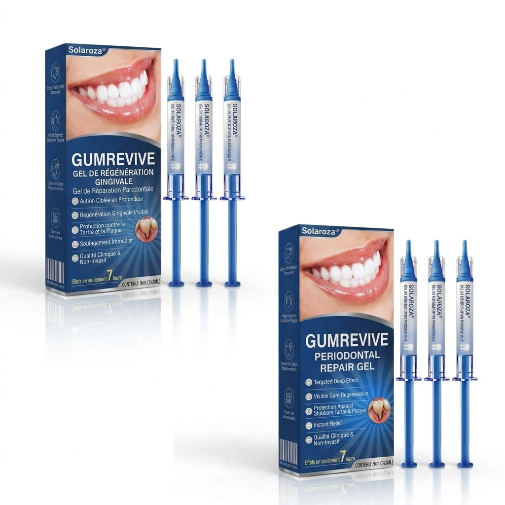 🦷⚡Solaroza® Gel Réparateur Parodontal – Régénération des Gencives